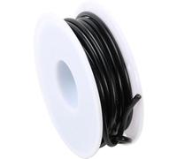 JESSINIE 16AWG PVC Hookup Wire 5m/16ft Black, 1007 Tinned Copper Electronic Wire, 300V 80°C Flexible Jumper Cable for PCB DIY Projects