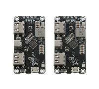 JESSINIE 2pcs IP5328P Bidirectional Fast-Charge Power Bank Module, 3.7 V to 5 V 9 V 12 V Boost Converter Board