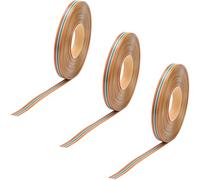 JESSINIE 3pcs 14P Multicolored Dupont Jumper Ribbon 1M/3.3Ft Cables for Arduino Breadboard Projects