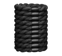 JessLab Hair Ties for Women, Durable Elastic Twist Hair Rope Bands, Gentle No-Damage Hair Accessories for All Hair Types, Black
