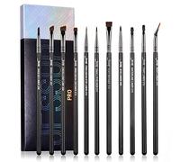 Jessup Eyeliner Brush Set 11 Professional Labeled Eye Makeup Brushes T324