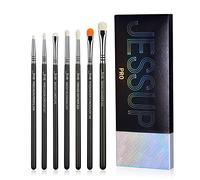 Jessup Eyeshadow Brush Set 7pcs Fluffy Eye Makeup Brushes for Blending T334