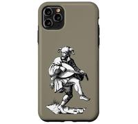 Jester or Fool Playing a Lute Antique Comedy Case for iPhone 11 Pro Max
