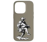 Jester or Fool Playing a Lute Antique Comedy Case for iPhone 14 Pro