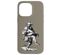 Jester or Fool Playing a Lute Antique Comedy Case for iPhone 14 Pro Max