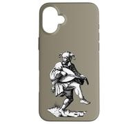 Jester or Fool Playing a Lute Antique Comedy Case for iPhone 16 Plus