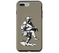 Jester or Fool Playing a Lute Antique Comedy Case for iPhone 7 Plus/8 Plus