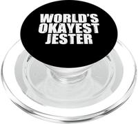 Jester: World's Okayest Funny PopSockets PopGrip for MagSafe