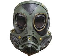 Jesters Party Storm Front Gas Mask, Steampunk Style, M3A1 Design, One Size, Halloween Character Mask