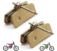 JESTOP 2pcs Brake Pad for Sur Ron Light Bee X and S Segway X160 X260 Talaria Sting MX3 R MX4/Altis Sigma/Rawrr Mantis X/X160/X260, Durable Rear Front Electric Bike OEM Disc Brake Pads