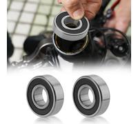 JESTOP 2Pcs Motorcycle Rear Wheel Hubs - Oil Seal Bearing for Sur Ron Light Bee X and S Segway X160 X260 (Rear Hub Bearing)