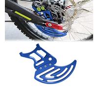 JESTOP Rear Brake Disc Guard and Caliper Cover, Billet Aluminum Rear Brake Disc Cover and Caliper Guard Protector for Sur-Ron S/X Light Bee/Segway X260 X160, Dirt Pit Bike Motorcycle Parts (Blue)