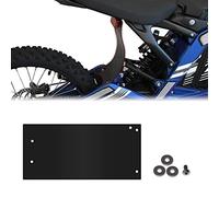 JESTOP Rear Fender Mud Guard Mud Flap, Shock-absorbing Dust Cover, Dirt Protector For Sur-Ron Surron Light Bee Segway X260 Dirt Bike, 11.2 × 5.3'', Black
