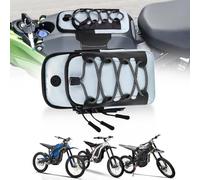 JESTOP Storage Frame Bag for Sur-Ron LBX/Tuttio Soleil 01/Ultra Bee/Segway/Talaria Sting/E Ride Pro S SS SR, Dirt Bike Front Arm Strap Bag Battery Cover Pouch for Mobile Phone, Card, Earphone, Blue