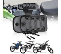 JESTOP Storage Frame Bag for Sur-Ron LBX/Tuttio Soleil 01/Ultra Bee/Segway/Talaria Sting/E Ride Pro S SS SR, Dirt Bike Front Arm Strap Bag Battery Cover Pouch for Mobile Phone, Card, Earphone