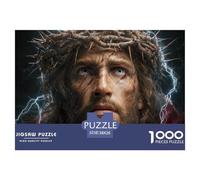 Jesus 1000 Piece Jesus Puzzles for Adults - Christmas, Birthday Gifts for Women, Men, Her (Thank You, Friendship) 38x26cm/1000pcs
