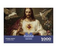Jesus 1000 Piece Jesus Puzzles for Adults - Christmas, Birthday Gifts for Women, Men, Her (Thank You, Friendship) 70x50cm/1000pcs