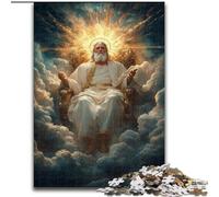 Jesus 1000 Piece Jigsaw Puzzles for Adults, Educational Stress Relief Toy for Is Ideal As A Gift for The Whole Family (size 50x75cm)