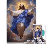 Jesus 1000 Piece Jigsaw Puzzles for Adults Gifts,Family Game Stress Reliever Difficult Challenge Great Gifts And Toys (38x26cm)