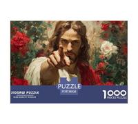 Jesus 1000 Piece Puzzle Jesus for Adults & Kids Age 14 Years Up | Perfect for Christmas, Birthday Gift (Artwork) 38x26cm/1000pcs