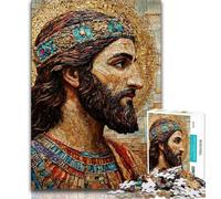 Jesus 1000 Pieces Jigsaw Puzzles for Adults And Teens,Toys Educational Games Stress Relieving Wall Decoration 75x50cm