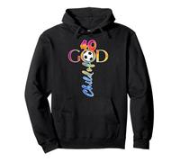 JESUS 40 YEARS CHILD OF GOD SOCCER 40TH BIRTHDAY Pullover Hoodie