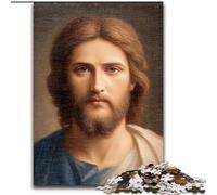 Jesus Adult Jigsaw Puzzles 1000, Learning Educational Toys Family Games Suitable for Desktop Decoration (26x38cm)