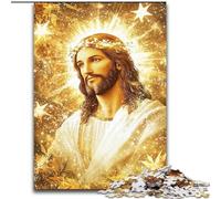 Jesus Adult Jigsaw Puzzles 1000 Pieces, Educational Stress Relief Toy for Is Ideal As A Gift for The Whole Family (50x75cm)