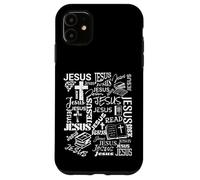 Jesus All Over Bible (READ For God so Loved the World ) Case for iPhone 11
