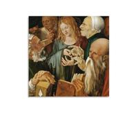 Jesus Among The Doctors Canvas Art Poster And Wall Art Picture Print Modern Family Decor Posters 24x24inch(60x60cm)