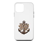 Jesus Anchors My Soul Lord and Saviour Bible Church Gift Case for iPhone 12 mini
