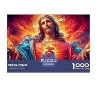 Jesus And ChildMonumental Jigsaw Puzzles for Adults Featuring 1000 Advanced, Notoriously Difficult Challenging Puzzle Educational Game Pieces - Designed As The Most Memorable Gift Jigsaw Puzzles for