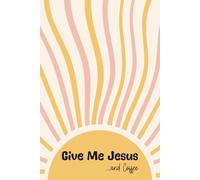 Jesus and Coffee: A Christian Journal for Women | Gift for Bible Study, Quiet Time, Prayer Notes & Devotionals | 6x9 Lined Notebook with Cross Design