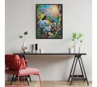 Jesus And Disciples 500 Piece Jigsaw Puzzle for Adults Animals And Plants Jigsaw Cozy Night In Activity Colourful Challenge Great Gift for Puzzle Lovers Stress Reliever 500 PCS