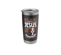 Jesus and Dog - Austrian Pinscher Stainless Steel Insulated Tumbler
