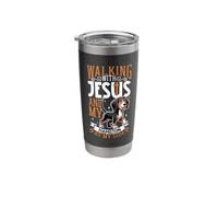 Jesus and Dog - Hamilton Hound Stainless Steel Insulated Tumbler