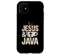 Jesus And Java Inspiring Coffee Lovers Case for iPhone 11