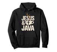 Jesus And Java Inspiring Coffee Lovers Pullover Hoodie