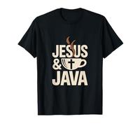Jesus and Java Inspiring Coffee Lovers T-Shirt