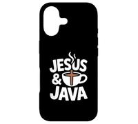 Jesus And Java Religious Coffee Lover Case for iPhone 17