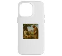 Jesus and Nathanael Under Fig Tree John 1:48 Biblical Scene Case for iPhone 14 Pro Max