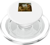 Jesus and Nathanael Under Fig Tree John 1:48 Biblical Scene PopSockets PopGrip for MagSafe