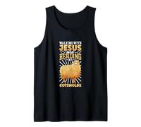 Jesus and Sheep - Cotswold Tank Top