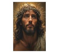 Jesus And The Crown of Thorns Themed Jigsaw Puzzle for Adults, 1000 PCS