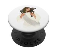 Jesus And The Parable of the Lost Black Sheep Luke 15 PopSockets Adhesive PopGrip