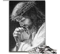 Jesus Art 1000 Pieces Jigsaw Puzzle For Adults Teens, Pattern Assembly Deal As Gifts for The Whole Family Suitable for And 14 (50x75cm)
