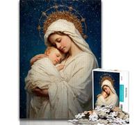 Jesus Art Puzzles for Adults Teens 1000 Pieces,for Educational Game Challenge Toy for Is Ideal As A Gift for The Whole Family (38x26cm)
