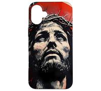 Jesus Art Thorn Crown Case for iPhone 16 Plus