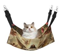 Jesus Ascended To The Rose Printed Pet Hammock - Sleeping Hammock For Cats, Rabbits, Ferrets, Puppies, Small Animals