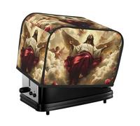 Jesus Ascended To The Rose Toaster Cover 2 Slice Kitchen Small Appliance Covers With Pockets Dust And Fingerprint Protectio